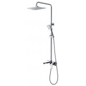 Душевая стойка Gllon  с изливом (цвет хром) T111 6001C-01